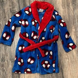 Marvel Blue and Red Spider Hero Robe